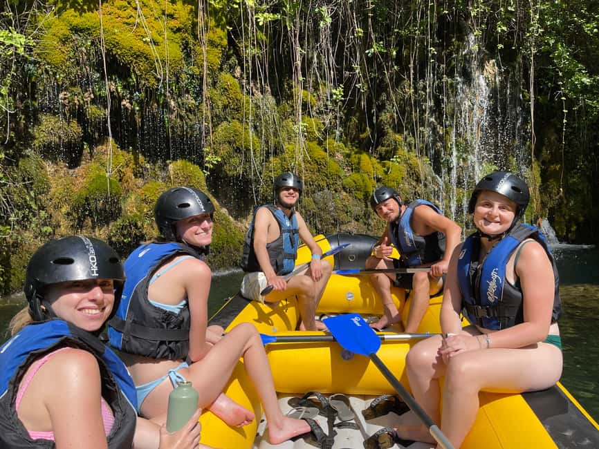 From Omiš/Split: Cetina River Rafting Experience - Three breaks for swimming and cliff jumping