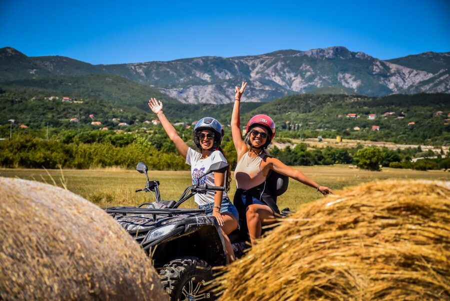 From Split: ATV Dinara Mountain Tour with Picnic - The final ride through Hrvace and back to Rumin