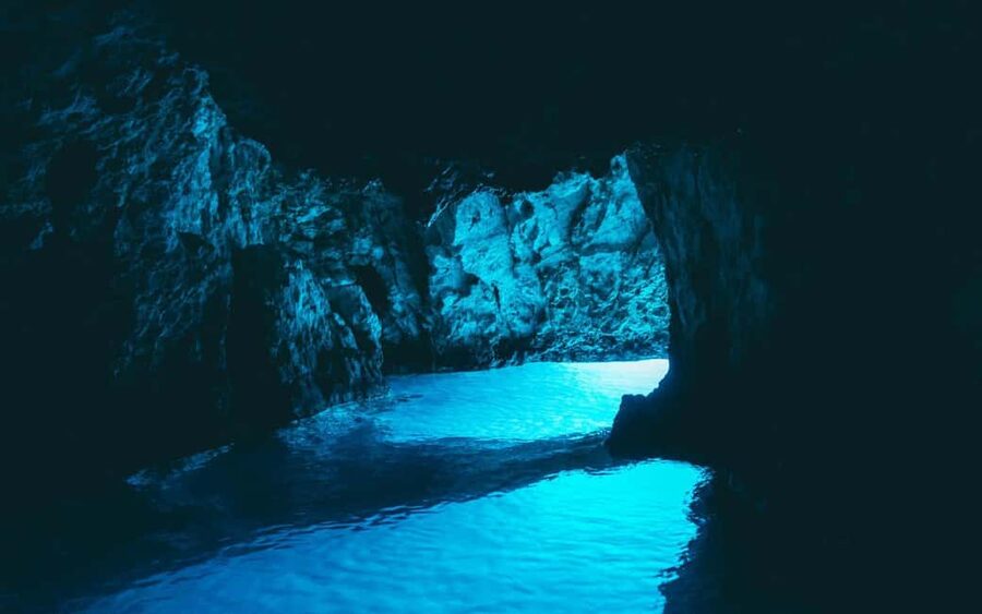 From Split: Blue Cave & 5 Islands Amazing Speedboat Tour - Blue Cave on Biševo: the day’s headline sight