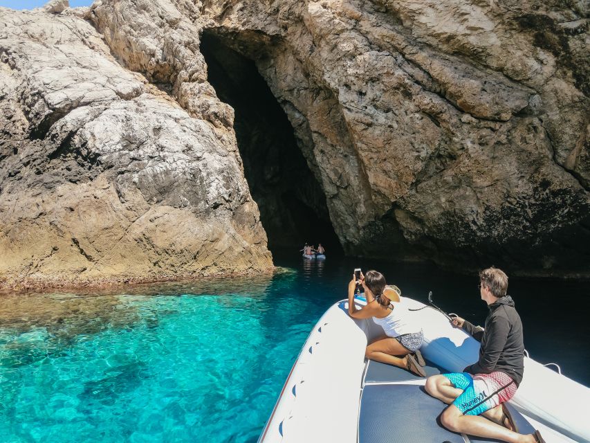 From Split: Blue Cave & 5 Islands with Vis & Hvar Boat Tour - Budikovac Blue Lagoon is the main swim stop