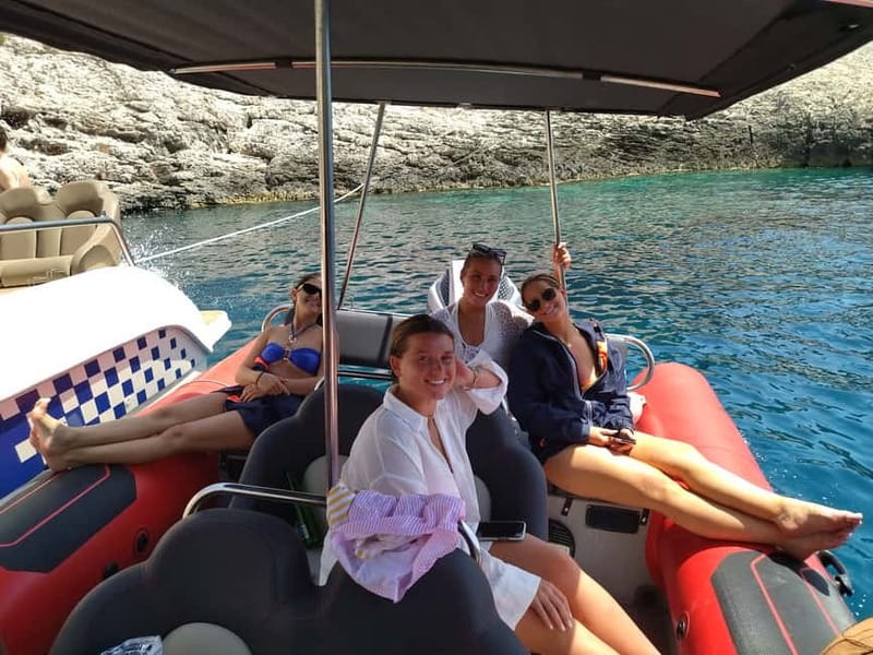 From Split: Blue Cave, Hvar, Mamma Mia, 5 Islands boat Tour - Hvar town with more than two hours