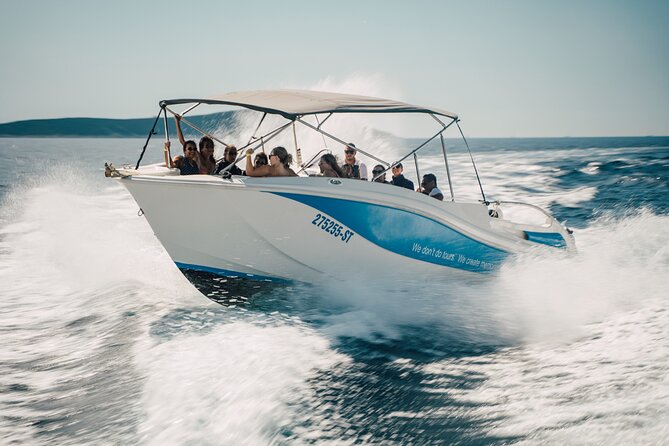 From Split: Blue Lagoon and 3 Islands Speedboat Tour - Leaving Split by speedboat