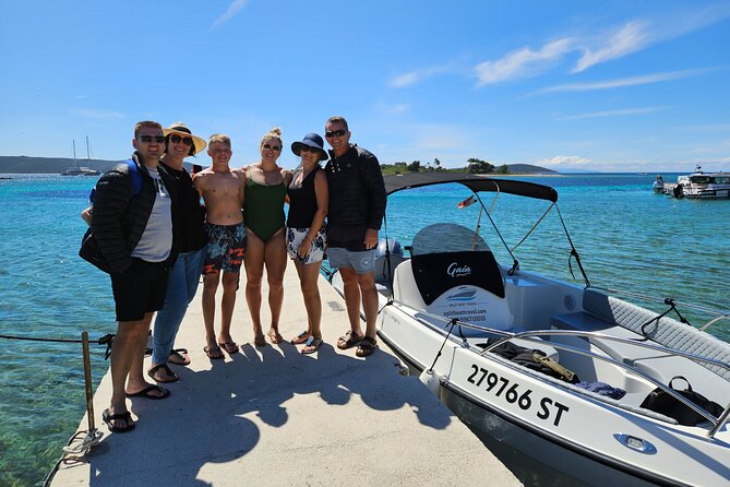 From Split Blue Lagoon and 3 Islands Tour - The small boat difference