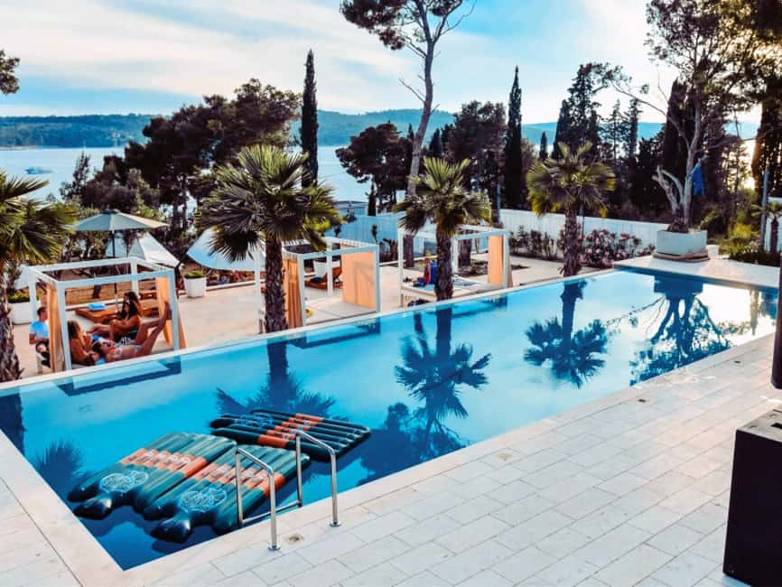 From Split: Brač Island Beach Bar and Pool Party - Key points to know before booking