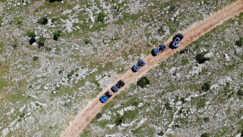 From Split: Dinara Nature Park Quad Adventure with Swimming - The Rumin Route: Rocks, Dirt, and Big Views