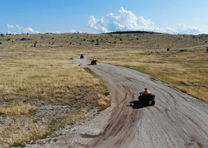 From Split: Dinara Nature Park Quad Adventure with Swimming - Food, Drinks, and What the Price Really Covers