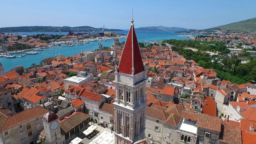 From Split: Krka Waterfalls Cruise & Trogir Walking Tour - Skradin: A gentle final hour by the water