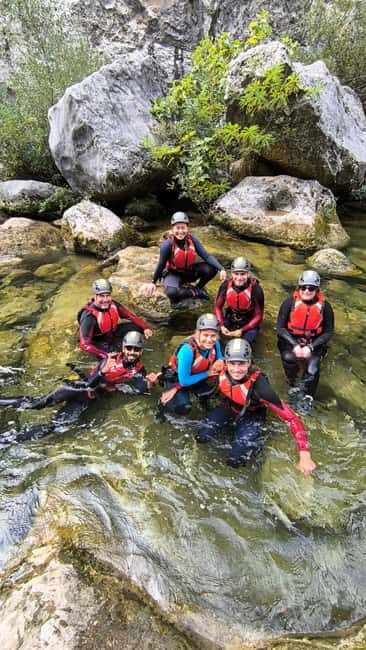 From Split/Omiš: Canyoning Cetina River + Free Photos/Video - The Small-Group Feel and Guide Support