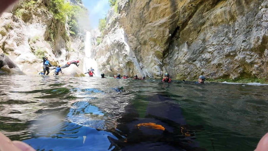 From Split/Omiš: Canyoning Cetina River + Free Photos/Video - What Happens During the 2.5-Hour River Route