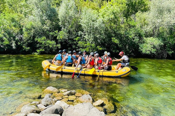 From Split/Omiš Guided White Water Rafting Tour on Cetina River - Calm water, rough rapids, and three useful breaks