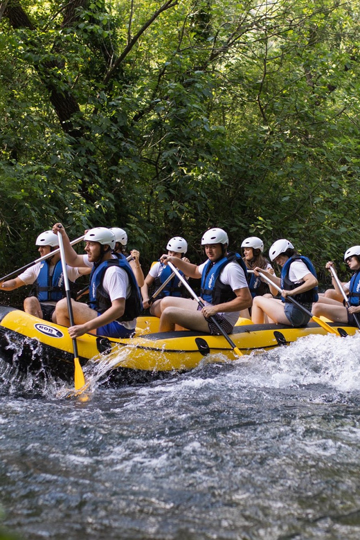 From Split or Omiš: Rafting, Cliff Jumping, & Cave Exploring - Getting equipped for the river