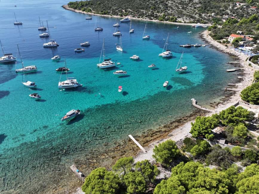 From Split or Trogir: Trogir and Blue Lagoon Half-Day Trip - Blue Lagoon: 75 minutes for swimming and sun