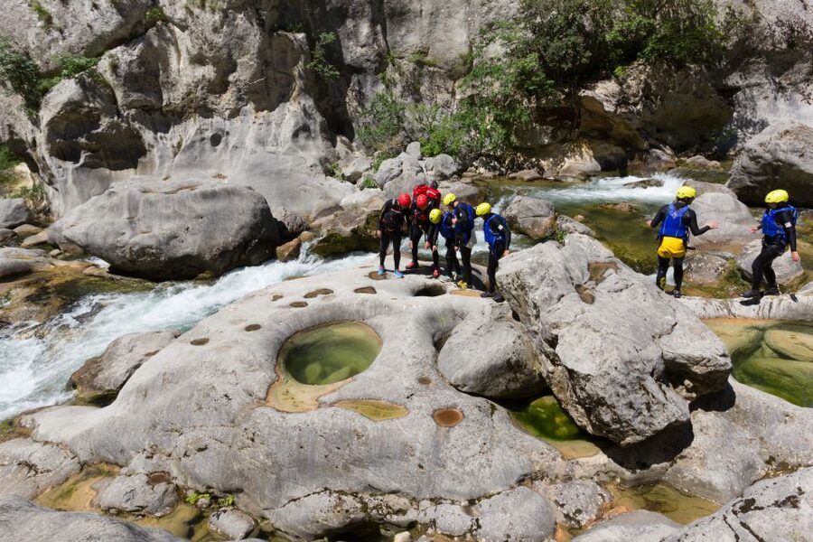From Split or Zadvarje: Cetina River Canyoning - Gubavica waterfall and the quietest part of the day