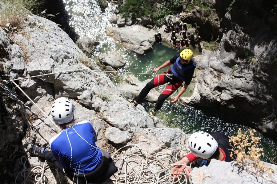 From Split or Zadvarje: Extreme Canyoning on Cetina River - Getting fitted for neoprene and safety gear
