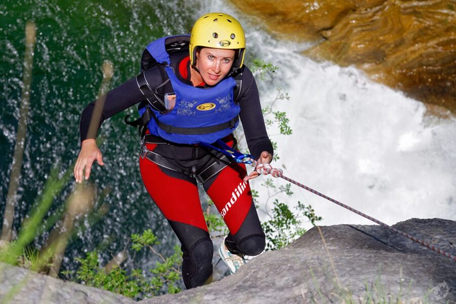 From Split or Zadvarje: Extreme Canyoning on Cetina River - Walking through rapids and swimming in clear lakes