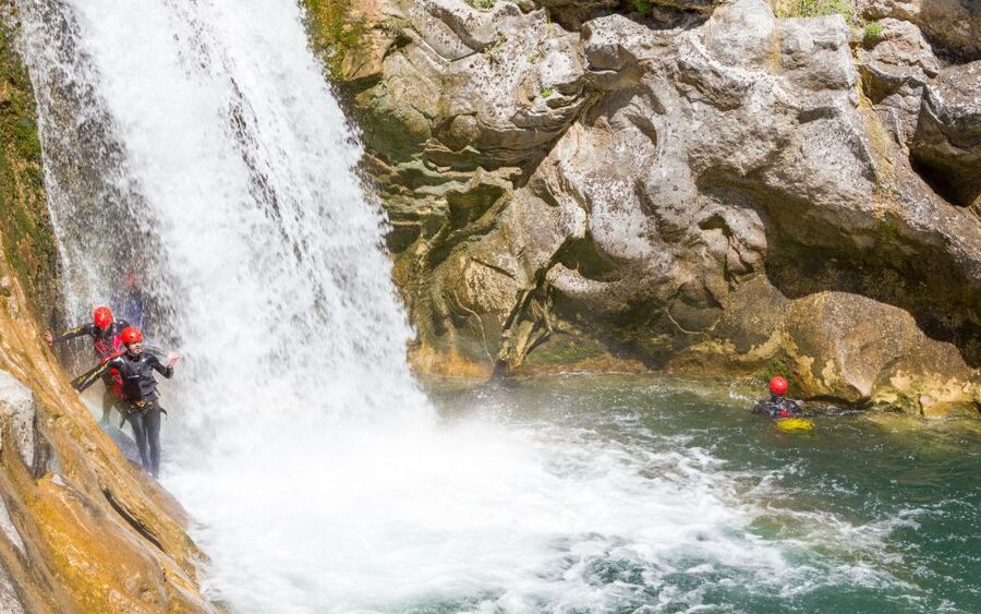 From Split or Zadvarje: Extreme Canyoning on Cetina River - How Hard Is the Extreme Route?