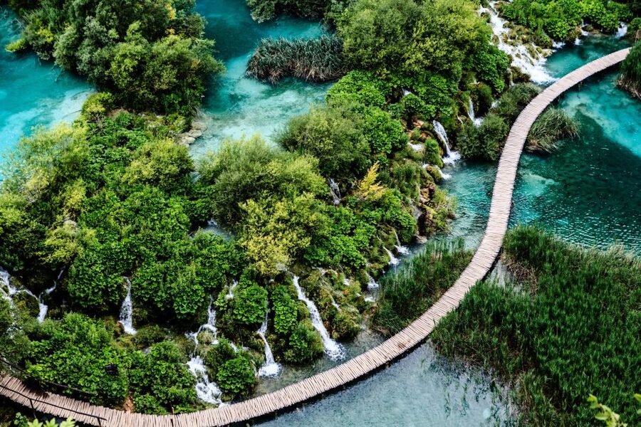 From Split: Plitvice Lakes Full-Day Trip - Three hours by coach, with Croatia outside the window