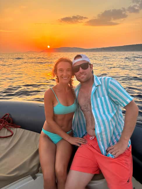 From Split: Private Sunset Boat Tour - The 90-minute route along Split’s coast