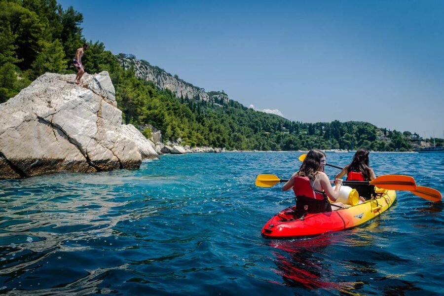 From Split: Sea Kayaking Tour - Starting at Bene Beach on Marjan Hill