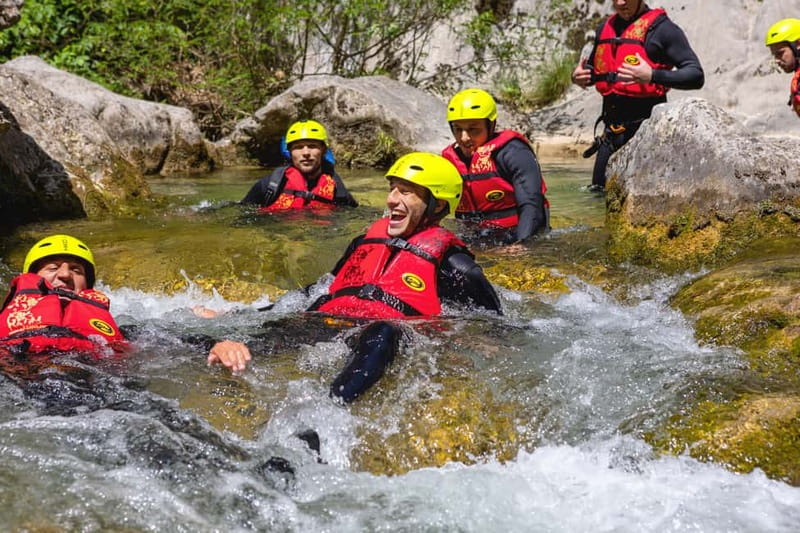 From Split/Šestanovac: Canyoning on Cetina River - Safety briefing and equipment at the river