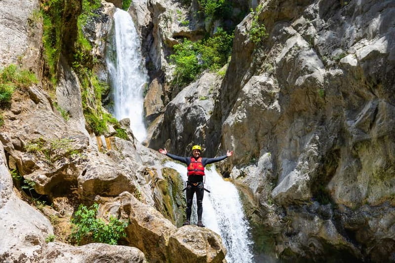 From Split/Šestanovac: Canyoning on Cetina River - Three hours of swimming, walking, jumps, and slides