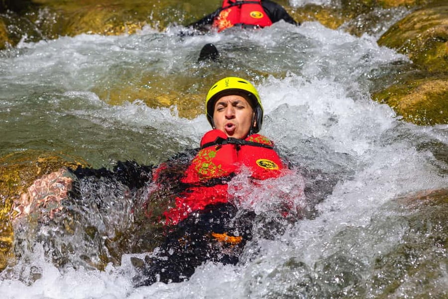 From Split/Šestanovac: Canyoning on Cetina River - Letting the river carry you toward the finish