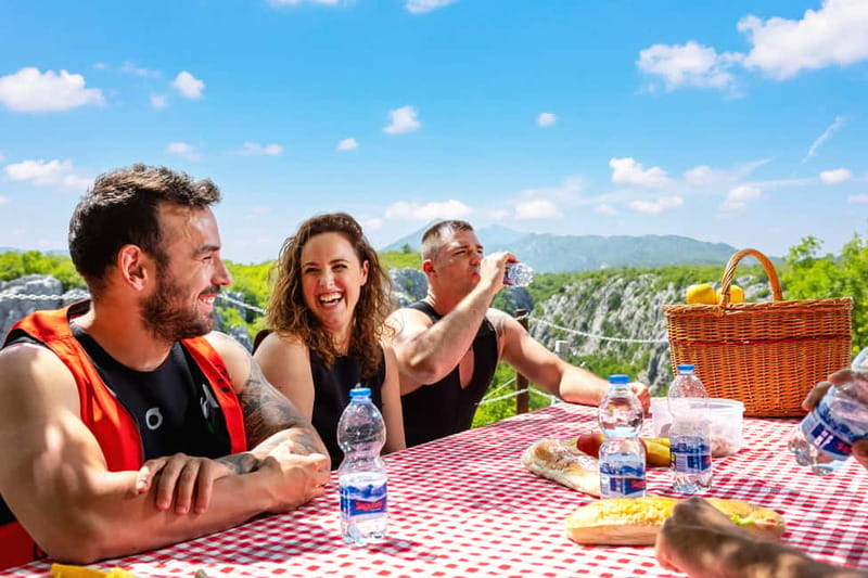 From Split/Šestanovac: Whitewater Rafting on Cetina River - What the scenery adds to the adventure