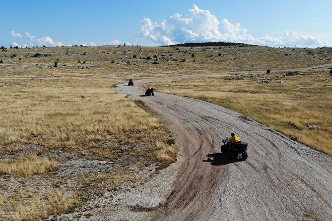 From Split: Small group ATV ride in Dinara NP - Guides Christian, Frano, and Cristian