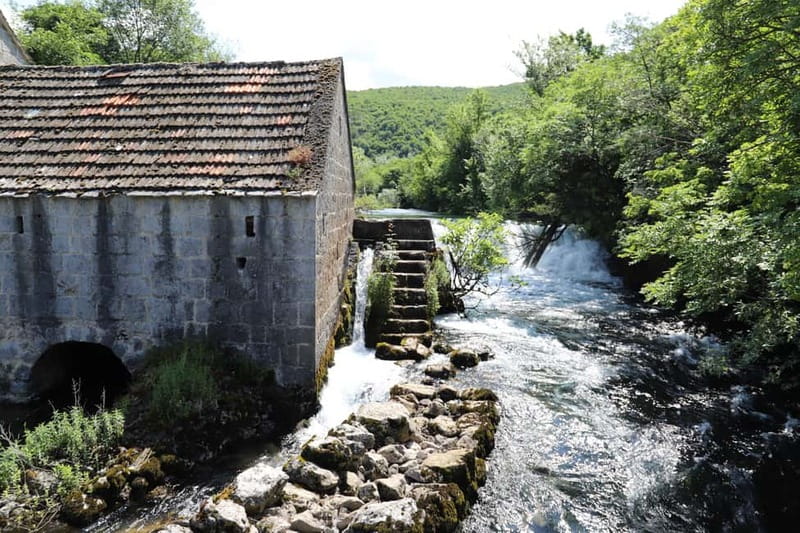 From Split: Three Rivers Quad Tour with Swimming and Lunch - Panj Bridge and the View Toward Rumin