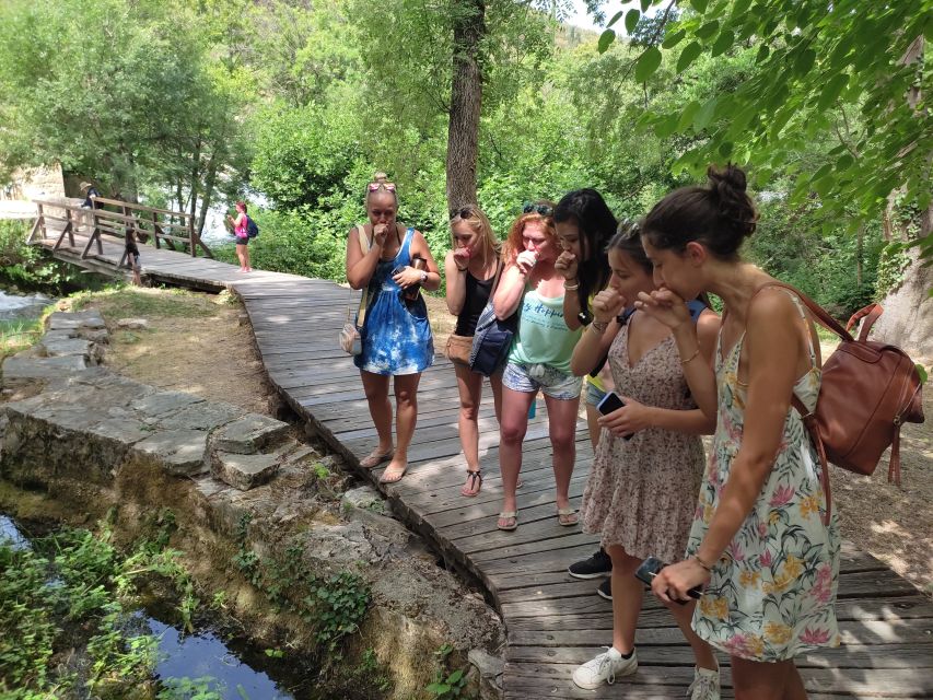 From Split & Trogir: Krka Waterfalls Day Tour with Boat Ride - How the guiding style affects your day