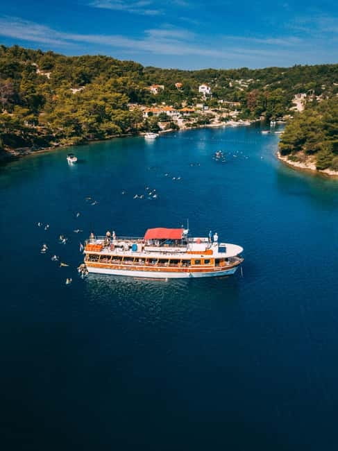 From Trogir: Blue Lagoon & Šolta Cruise with Lunch & Drinks - Three and a Half Hours at the Blue Lagoon