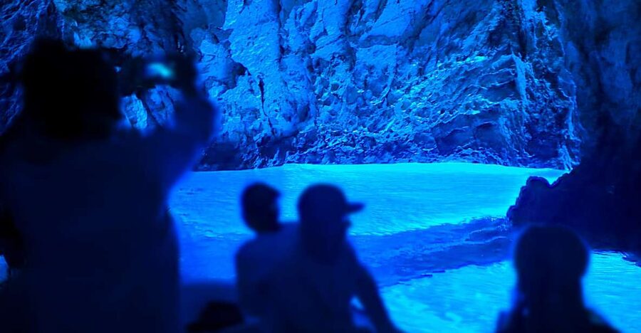 From Trogir or Split: Full-Day Blue Cave & Hvar Island Tour - The Blue Cave on Biševo: beautiful, brief, and weather dependent