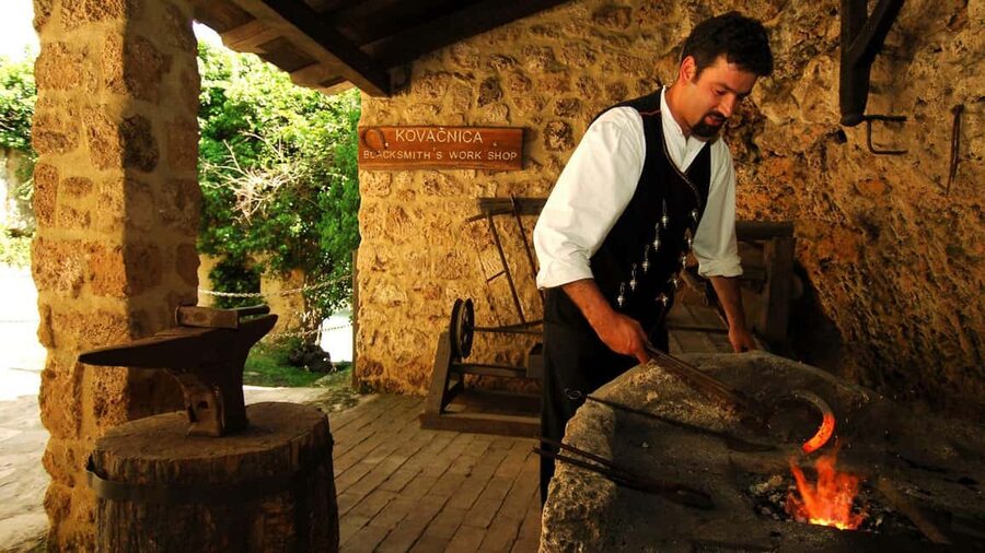 From Trogir, Seget & Okrug: Krka Waterfalls Culture Tour - Small vehicles and the driver factor