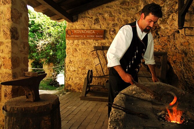 From Trogir, Seget, Okrug: Krka Waterfalls & Šibenik Culture Tour - Primošten: a coastal finish with one hour