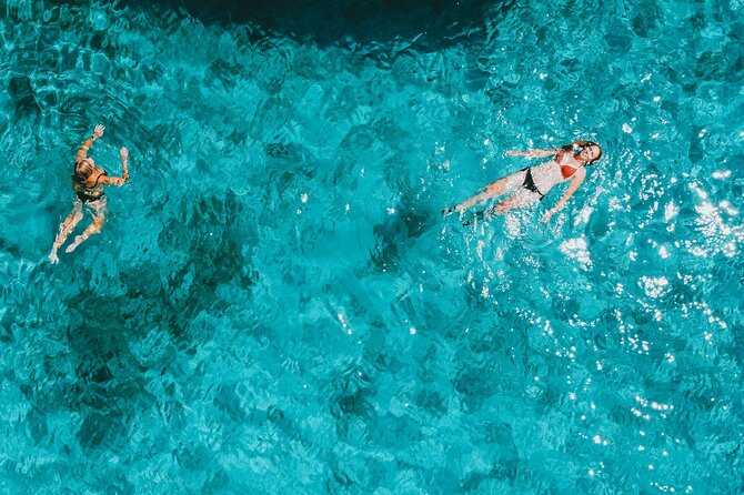 From Trogir & Split: Half Day Speedboat Tour with Blue Lagoon - Čiovo Island: the final swim and beach-bar option