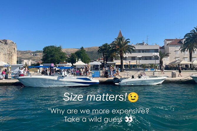 From Trogir & Split: Half Day Speedboat Tour with Blue Lagoon - Maslinica on Šolta: an hour in a small island village