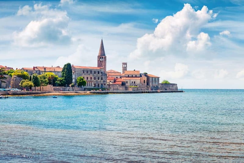 From Umag: Day Cruise to Poreč with Lunch and Swimming - The Euphrasian Basilica is the main cultural prize