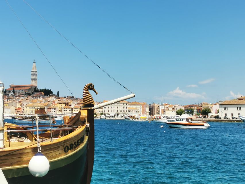 From Vrsar: Boat Trip to Rovinj and Lim Fjord - The guide and the level of commentary