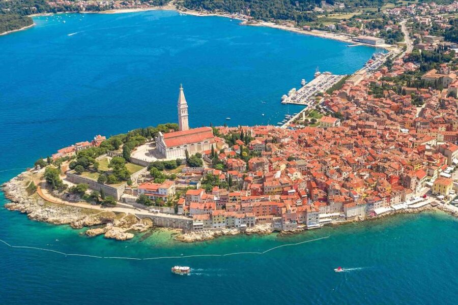 From Vrsar: Lim Bay, Pirate Cave and Rovinj Visit - Returning along the Istrian coast
