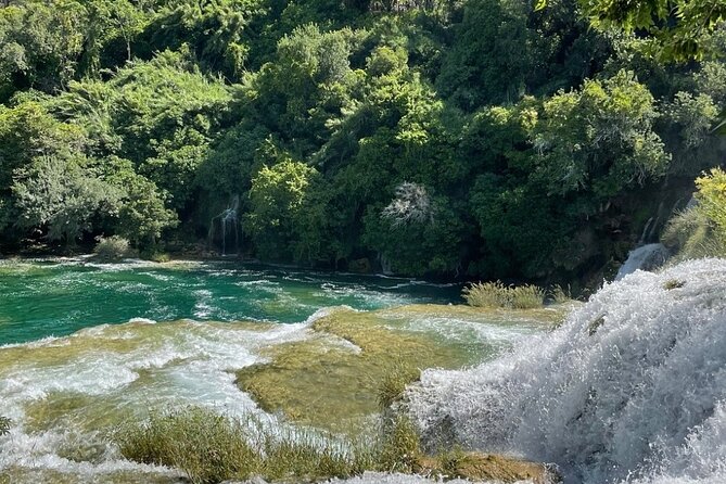 From Zadar Day Tour, Krka Waterfalls, Skradin Cruise, Swimming - The swimming confusion, explained clearly