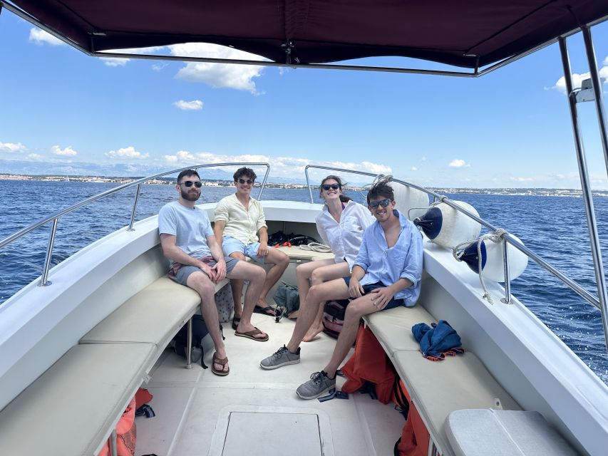 From Zadar: Island-Hopping Speedboat Tour with Drinks - Drinks, music, and the real boat atmosphere