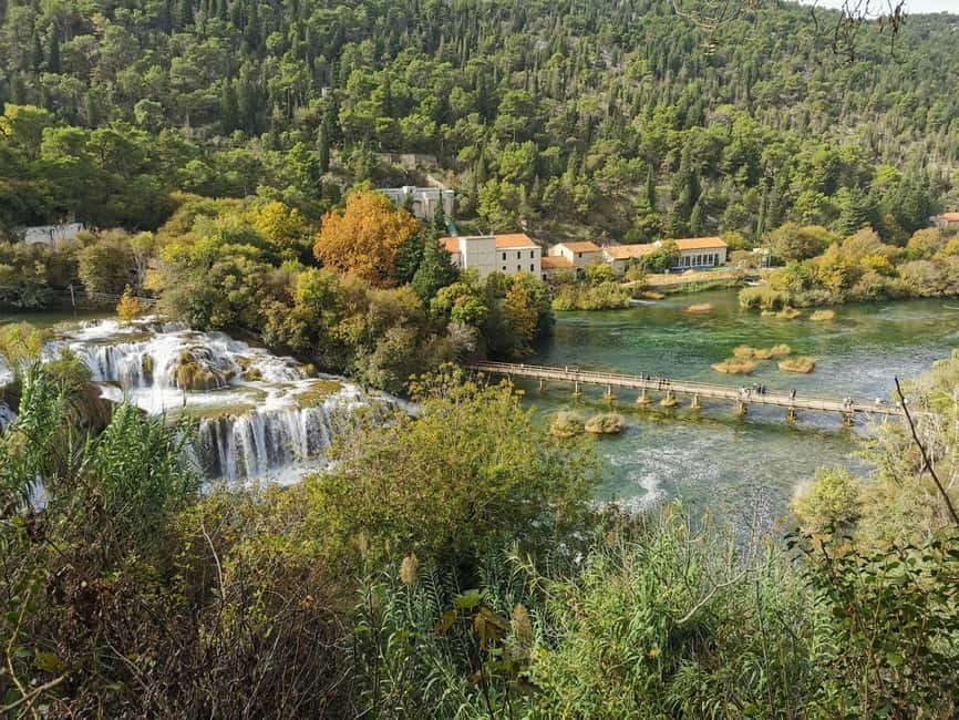 From Zadar: Krka Waterfalls Day Tour with Boat Ride & Guide - What the entrance fee really costs