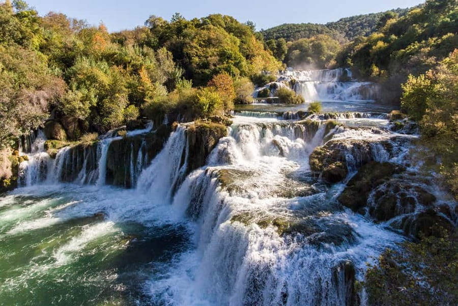 From Zadar: Krka Waterfalls Tour with Panoramic Boat Ride - A Picnic Instead of a Restaurant Stop