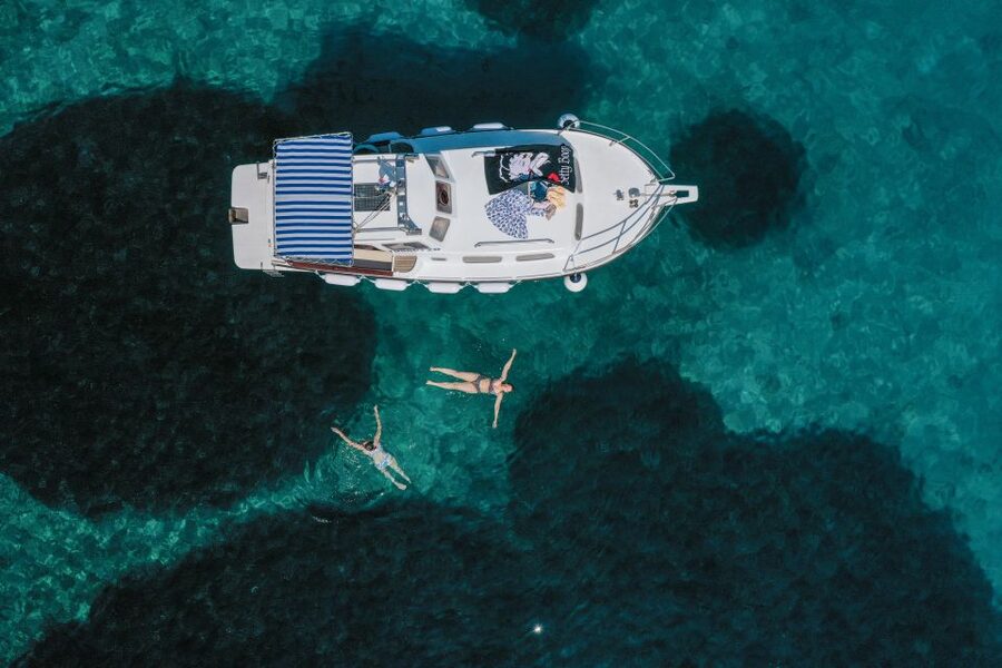 From Zadar: Private Boat Tour to Croatian Islands - Preko: beach time, harbor views, and a village walk