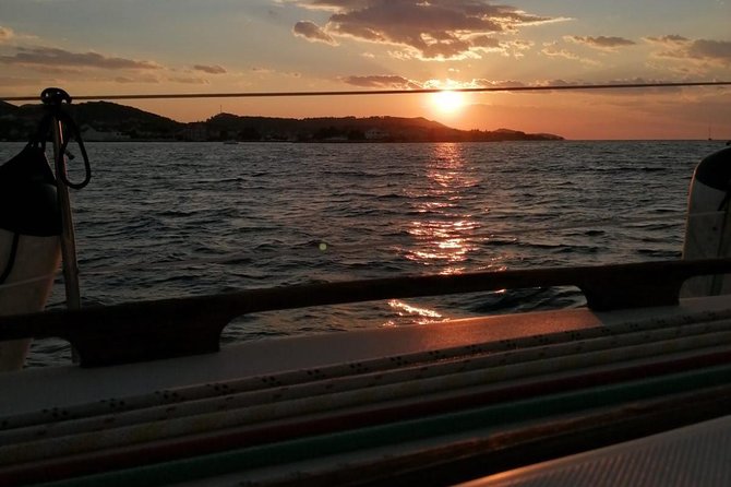 From Zadar: Private sunset sailing tour - Cruising the Zadar channel and nearby islands