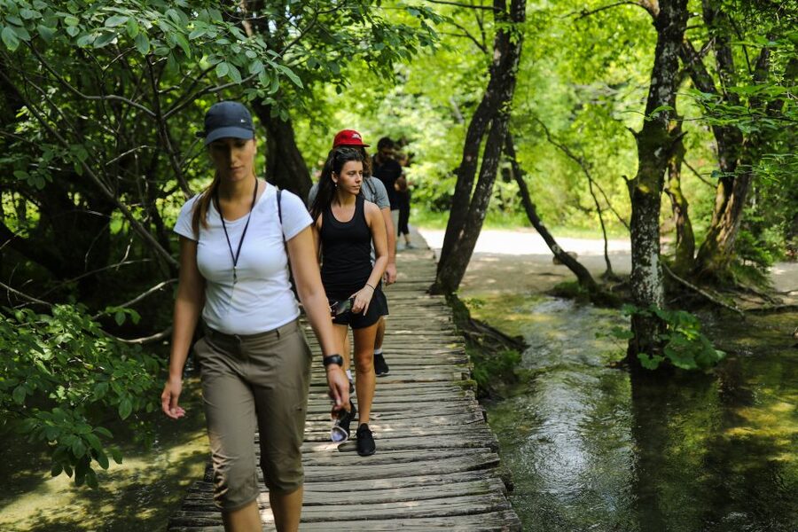 From Zadar: Round-Trip Transfer to Plitvice Lakes - Getting the entrance ticket before you walk