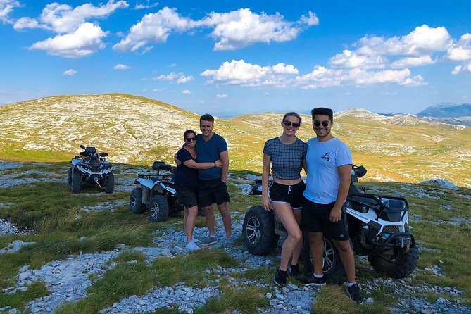 Full Day ATV Tour From Split with BBQ Lunch & River Swimming - Grass trails and a summer river swim