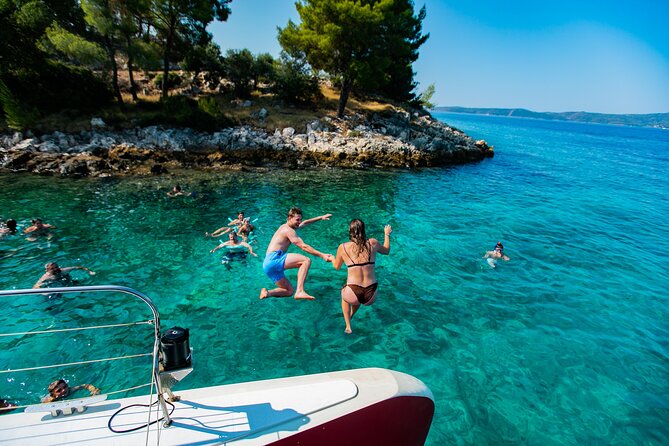 Full-Day Catamaran Cruise to Hvar & Pakleni Islands with Food and free Drinks - The Pakleni Islands and the second swim