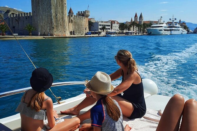 Full-Day Private Boat Tour in Croatia - Blue Lagoon and Krknjaši Bay: the morning swim