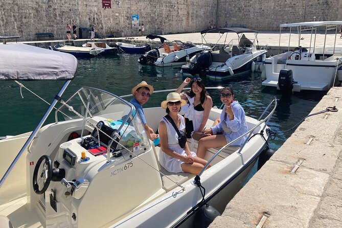 Full- Day Private Speedboat Tour in Dubrovnik on Elaphiti Islands - Kolocep and its three Green Caves